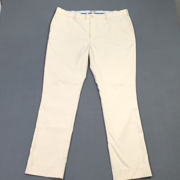 Peter Millar Pants Men's 40x34 Stone Beige eb66 Performance Five Pocket Golf
